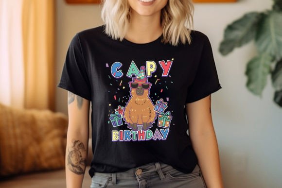 Capybara T-Shirt Design AI & PNG: Your Ultimate Creative Asset