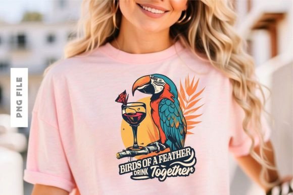 Crafting Timeless Merchandise: The Birds of a Feather Design Asset