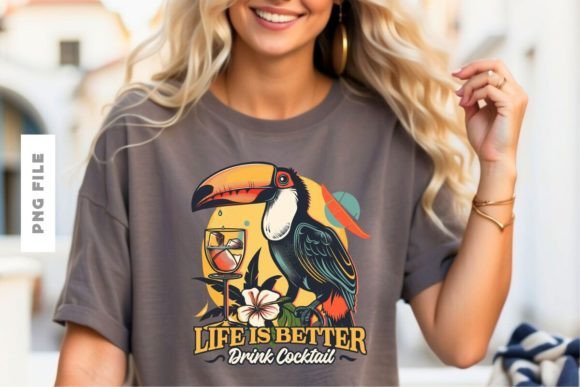 Life is Better Drink Cocktail Design: A Creative Asset for Modern Brands