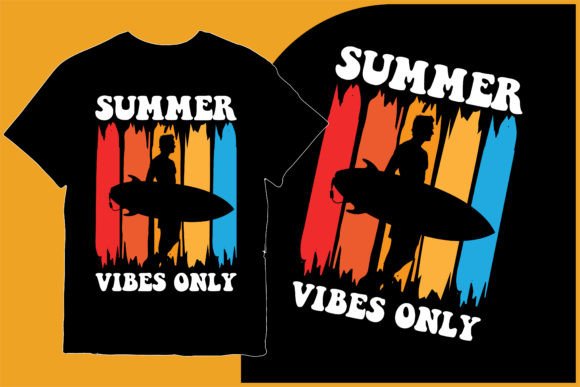 Summer Retro Vintage T-shirt Design: Your Creative Asset
