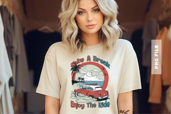 Take a Break T-shirt Design: A Modern Graphic Asset