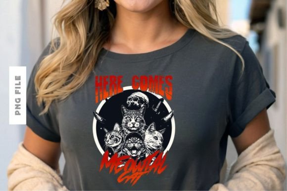 Unleash Feline Attitude with the Meowtal Cat Design